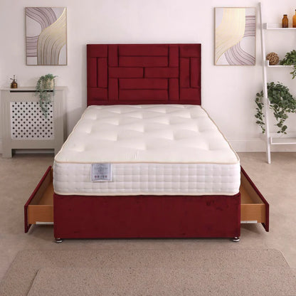 Platinum 5000 Pocket Intelligent Wool Divan Bed